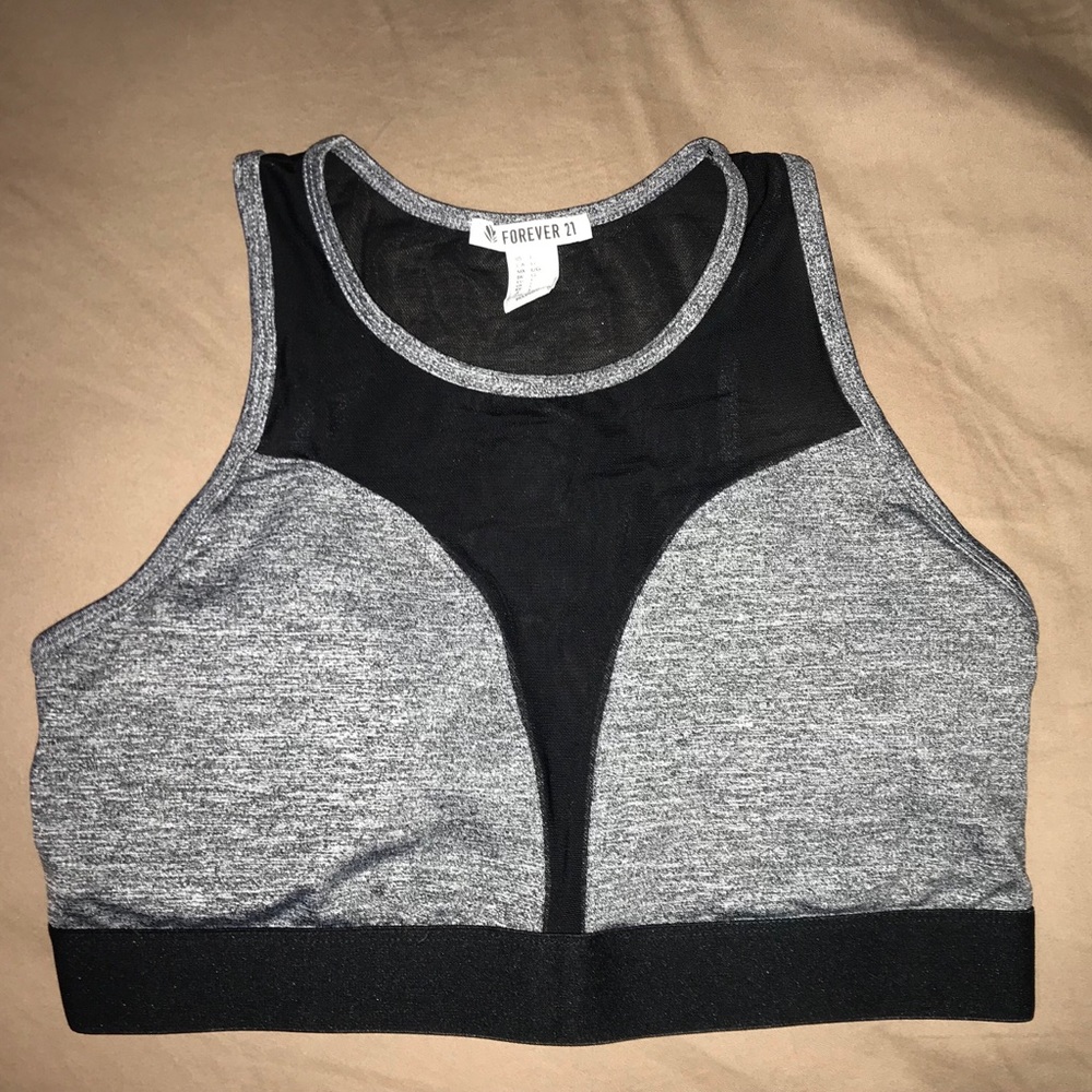 Forever 21 halter sports bra